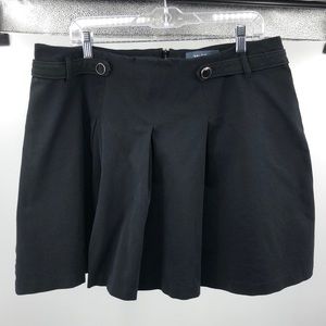 ModCloth “Keep It Quant” Black A-Line Mini Skirt Size 16W